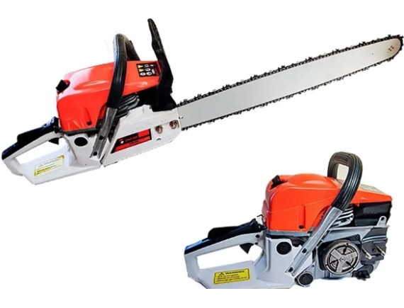 MUR-CELL 52 CC BENZİNLİ MOTORLU TESTERE PROFESYONEL ODUN KESME MAKİNESİ
